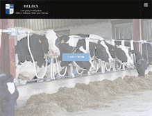 Tablet Screenshot of deltex-dairy.com